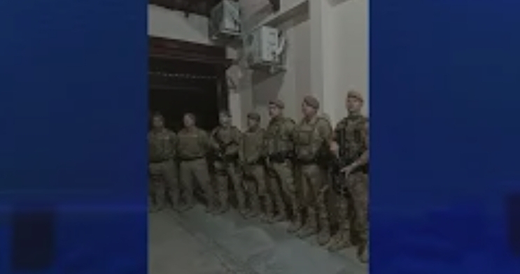 Operação policial em Araquari