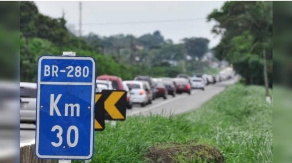 BR-280 Tem Alta Incidência de Acidentes e Fatalidades em 2024 e 2025