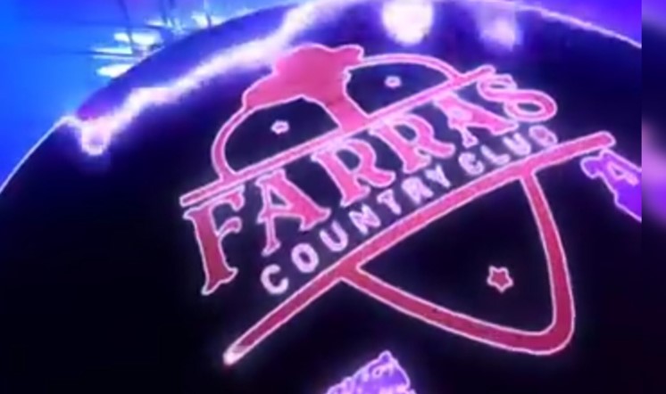 Local do Incidente no Farras Country Club