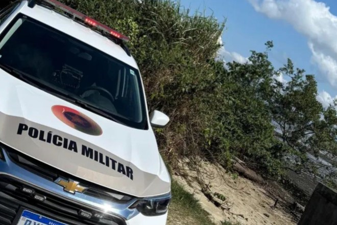 Imagem da praia onde o corpo foi encontrado