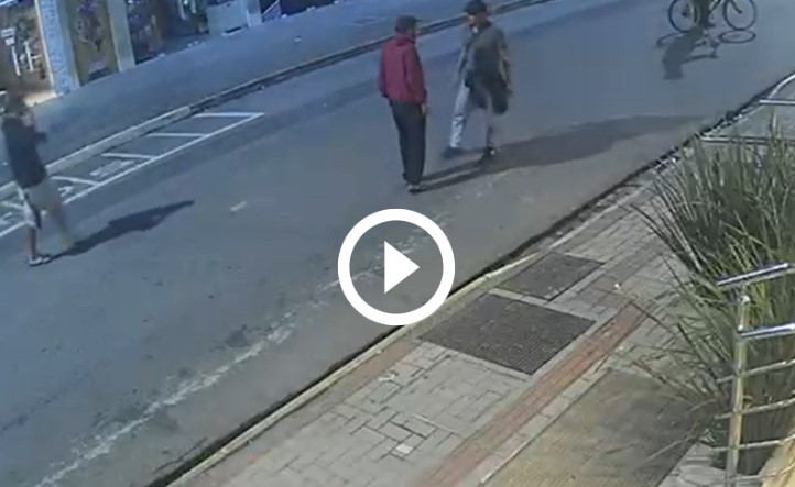 Imagem do local do crime em Itapema