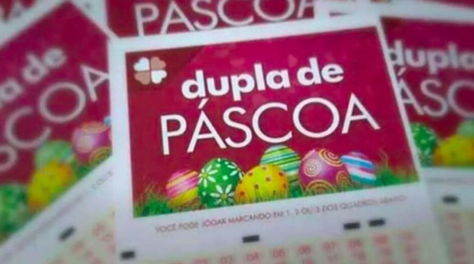 Imagem da premiação da Dupla Sena
