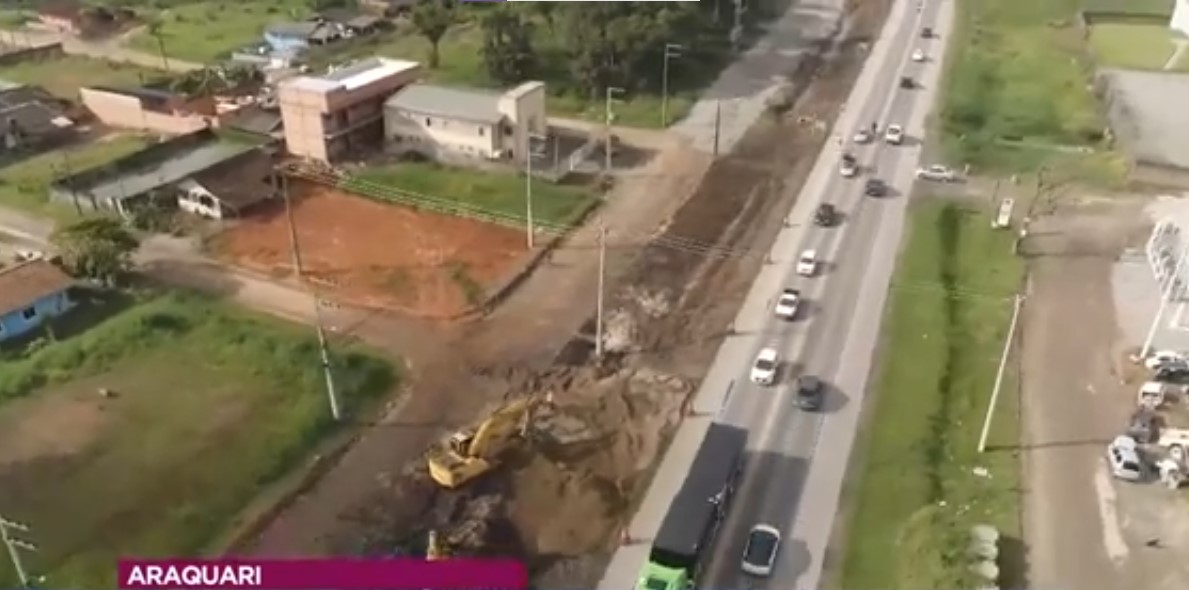 Obras da BR-280