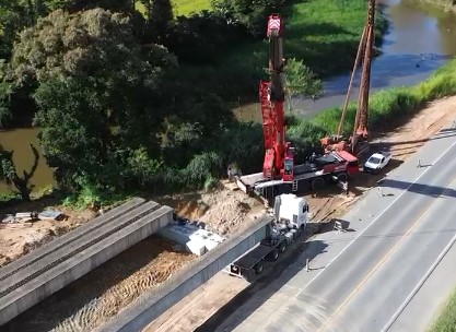 Trânsito impactado na BR-280 em Araquari