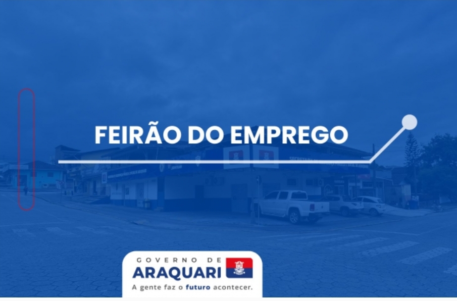 Feirão do Emprego em Araquari